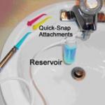Phương pháp sử dụng tăm nước(water pik)